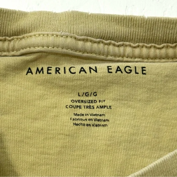 American Eagle Oversized Graphic Tee – Men’s L - Picture 3 of 9